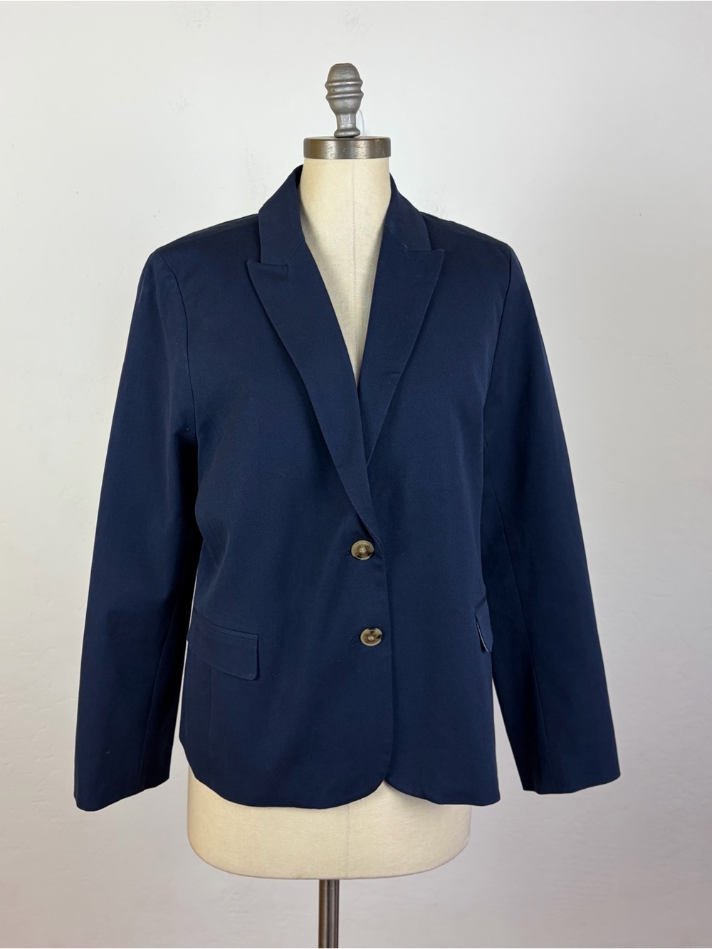 J. Crew Factory Cotton Blend Blazer